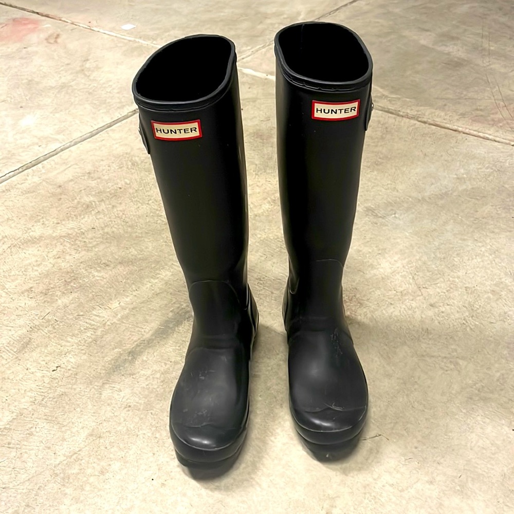 Tall Hunter boots